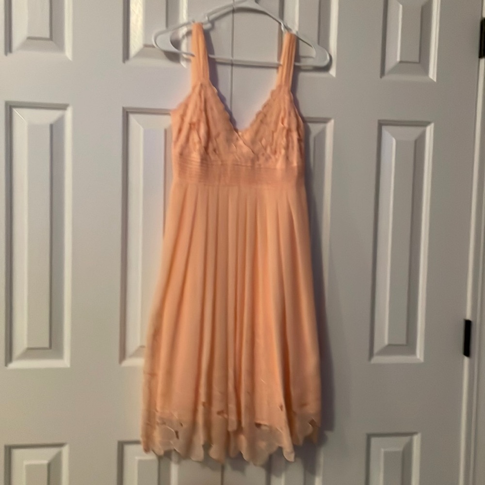 Antonio Melani size 0 peach dress